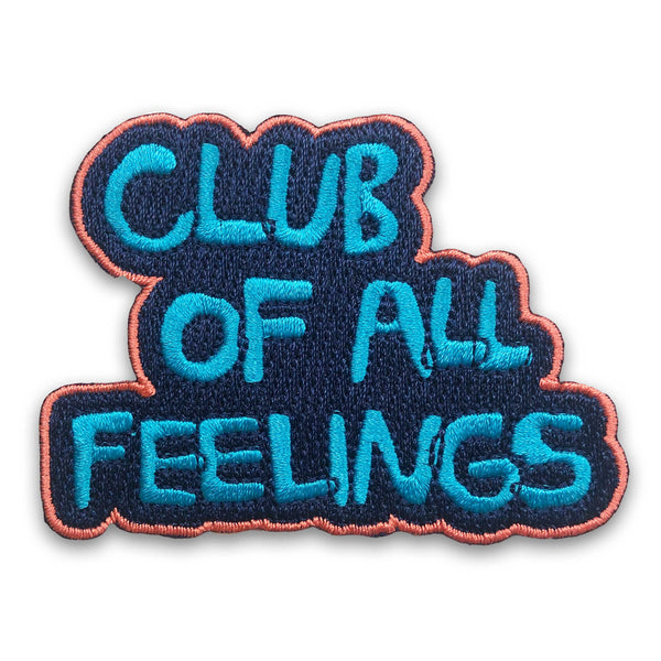 CLUB OF ALL FEELINGS Iron-on Patch - Manitober