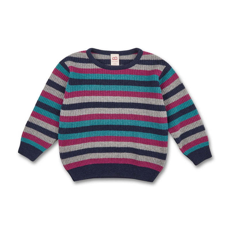 Kinder Streifen Strickpullover – Manitober