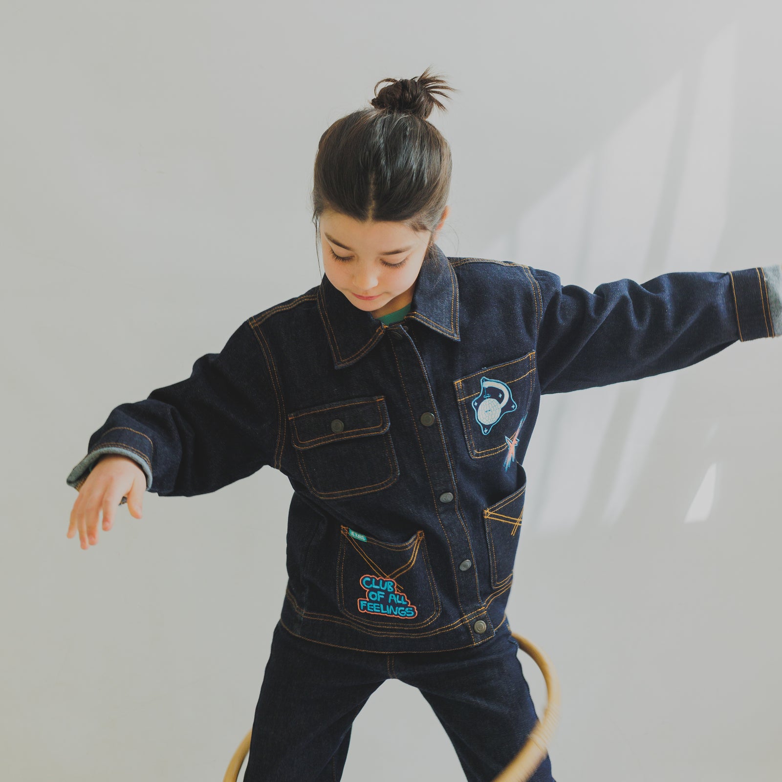 Kinder CLUB OF ALL FEELINGS Jeansjacke – Manitober