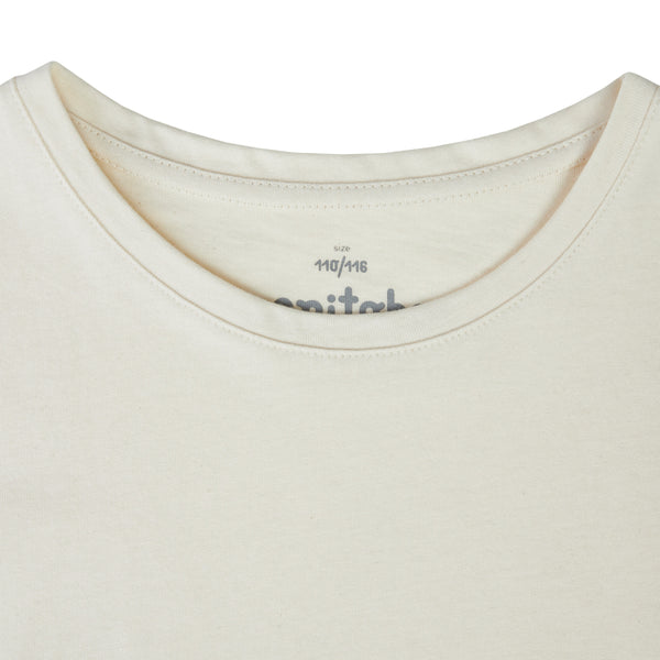 Kids Basic T-Shirt undyed (organic cotton + lyocell) - Manitober