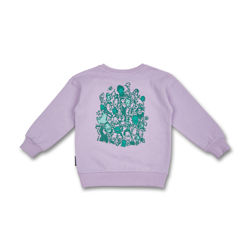 SS22_Kinder All-x-are-beautiful Sweatshirt (Bio-Baumwolle) - Manitober