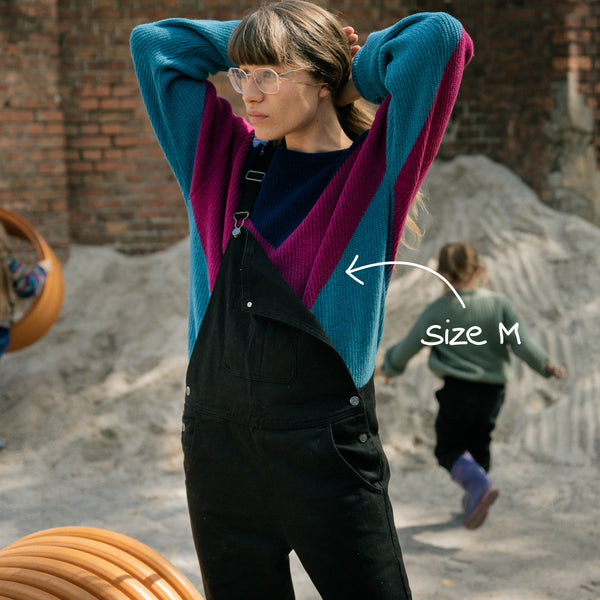Petrol/Navy/Fuchsia