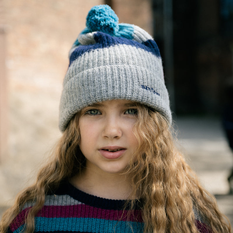 Kids bommel beanie - Manitober