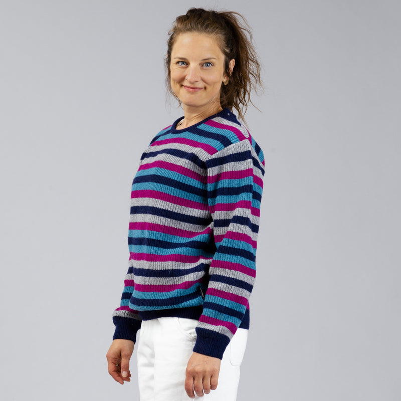Erwachsenen Unisex striped Strick sweater - Manitober